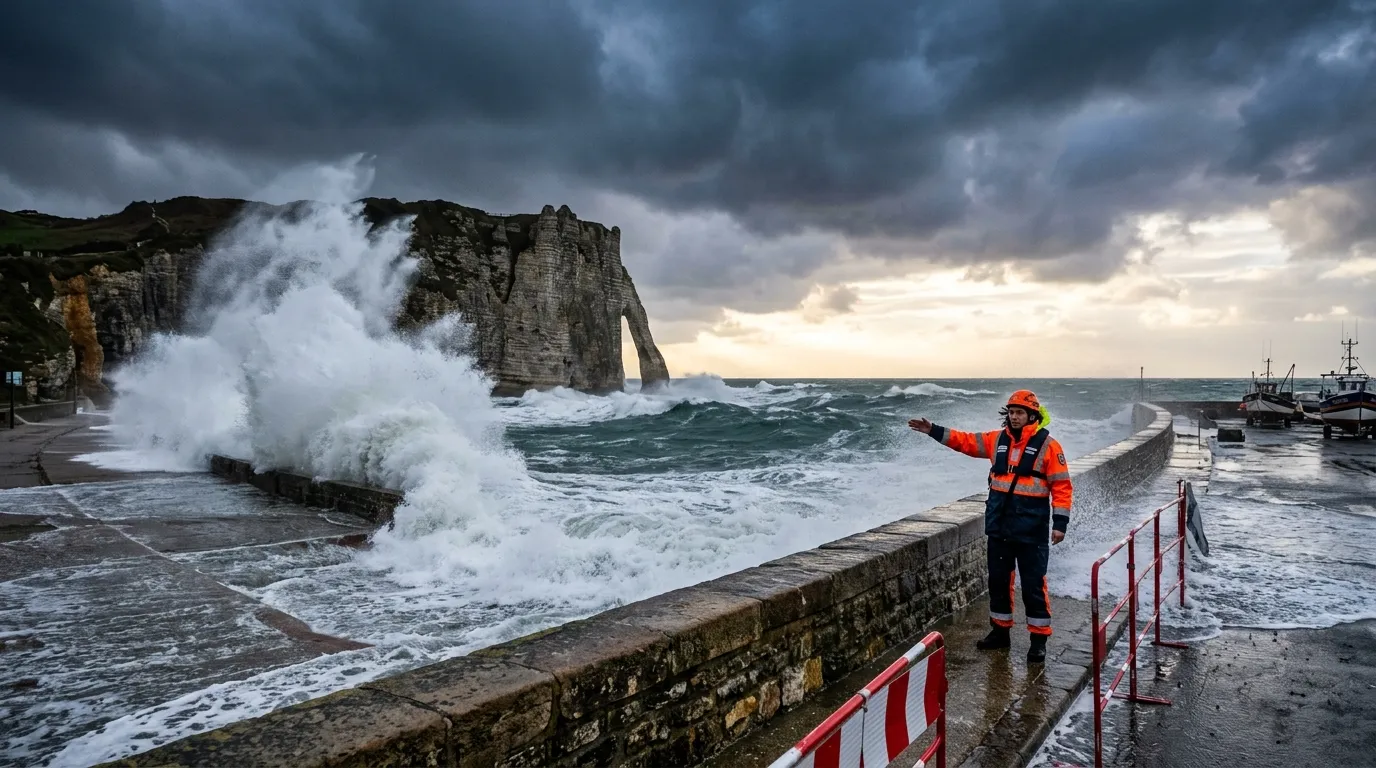 Grandes marées en Normandie : la préfecture maritime appelle à la prudence