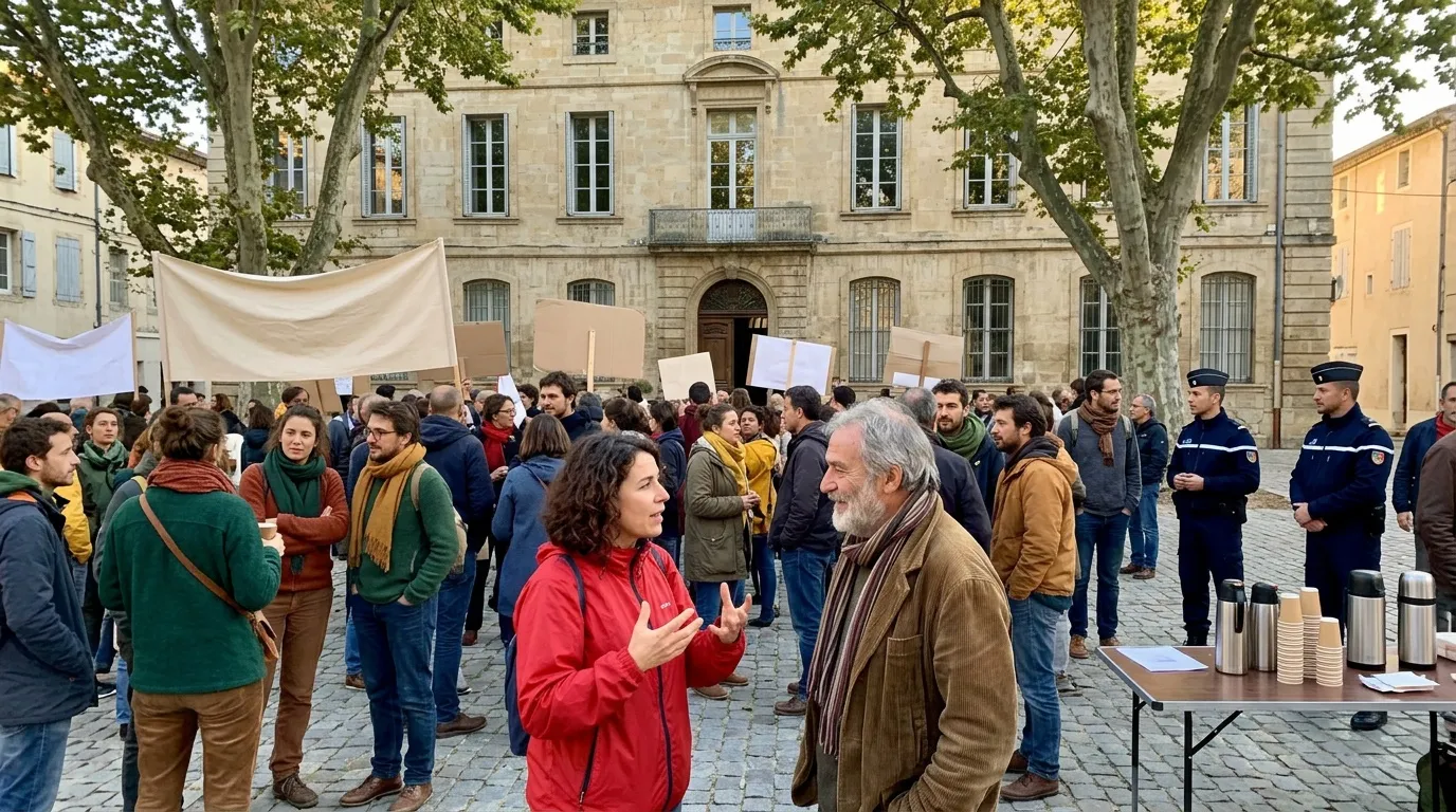 Saint-Girons : Couserans-Palestine à la préfecture