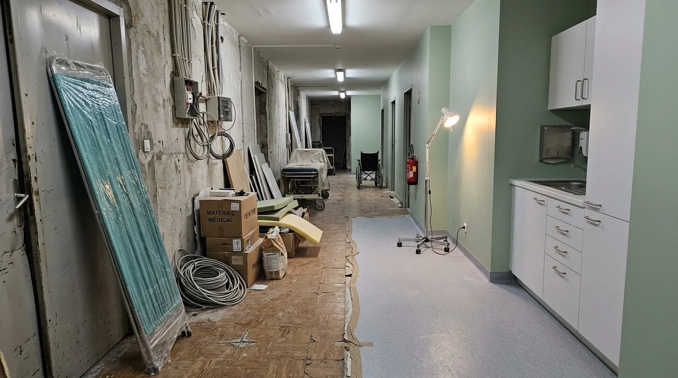 Préfecture de police Paris : refonte infirmerie psychiatrique