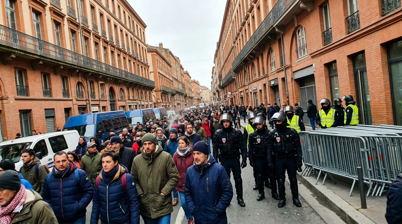 Manifestation à Toulouse : mesures de sécurité renforcées